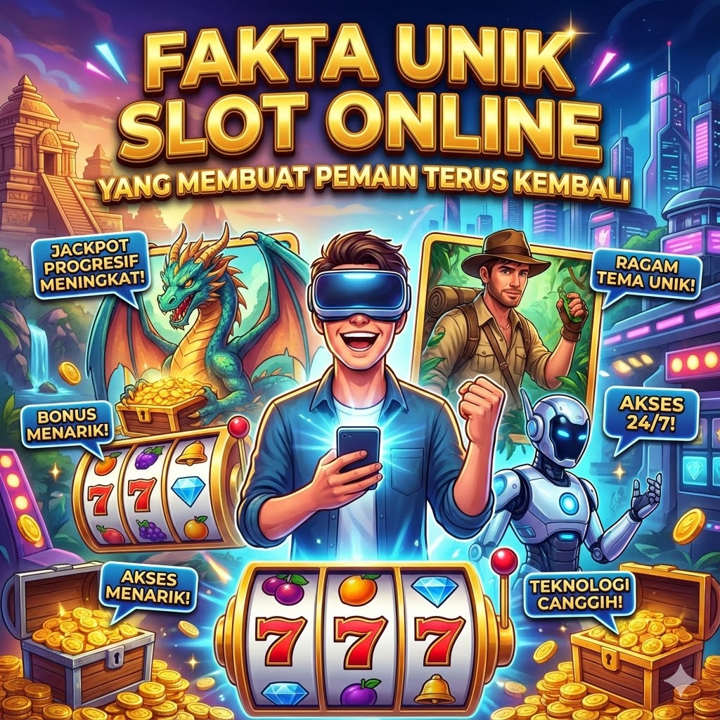 Fakta Unik Slot Online yang Membuat Pemain Terus Kembali